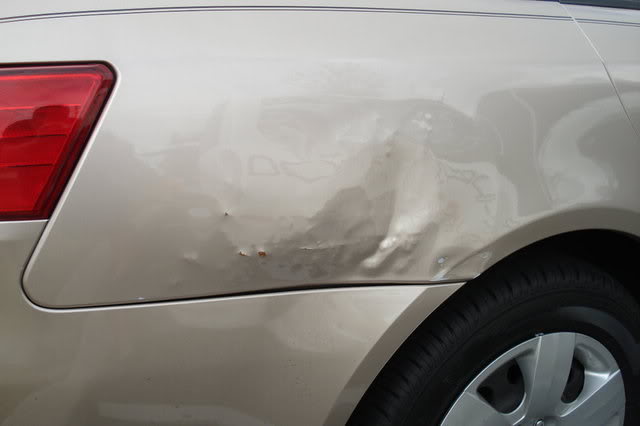 Bad PDR repair damage from inexperienced technician Peterborough